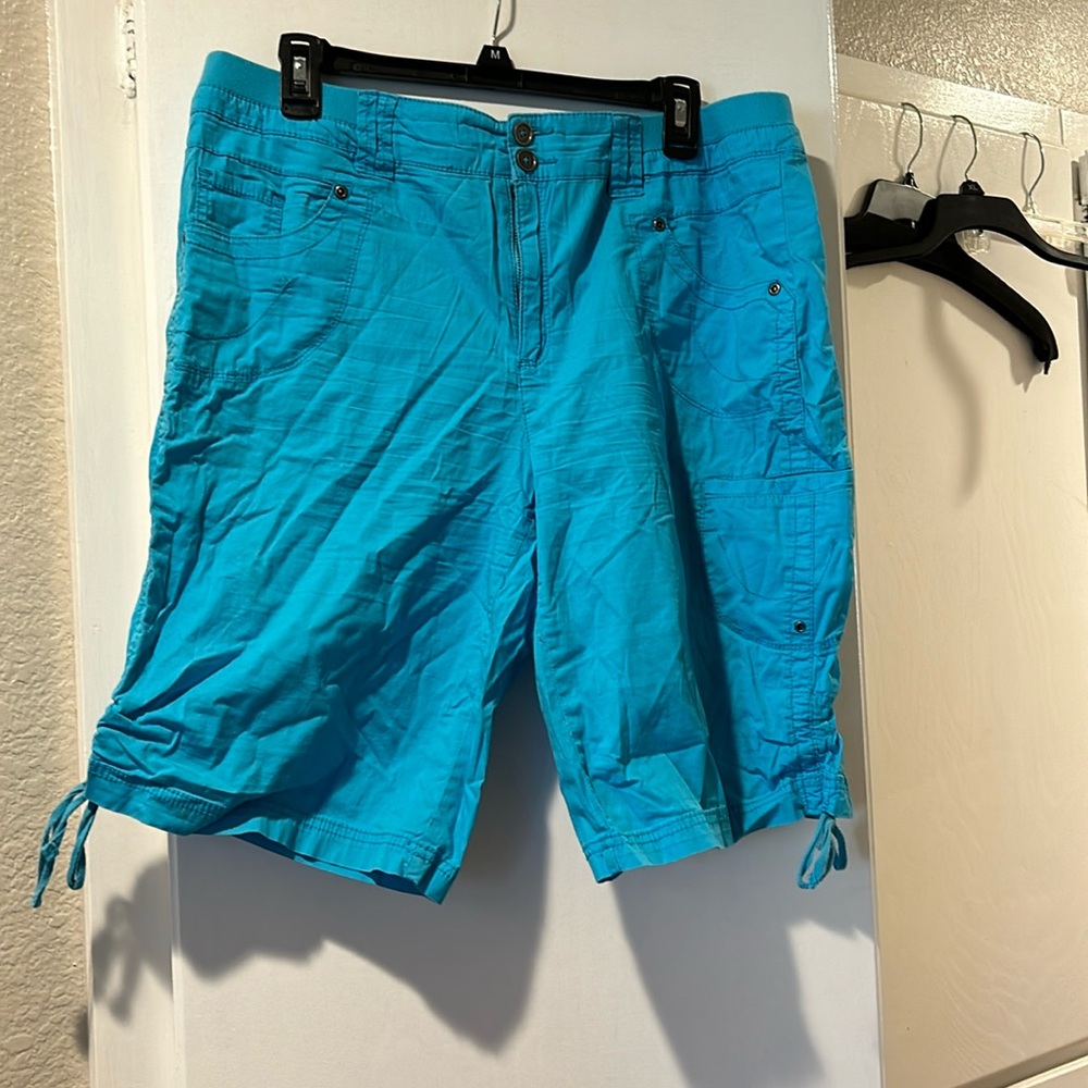 Blue shorts